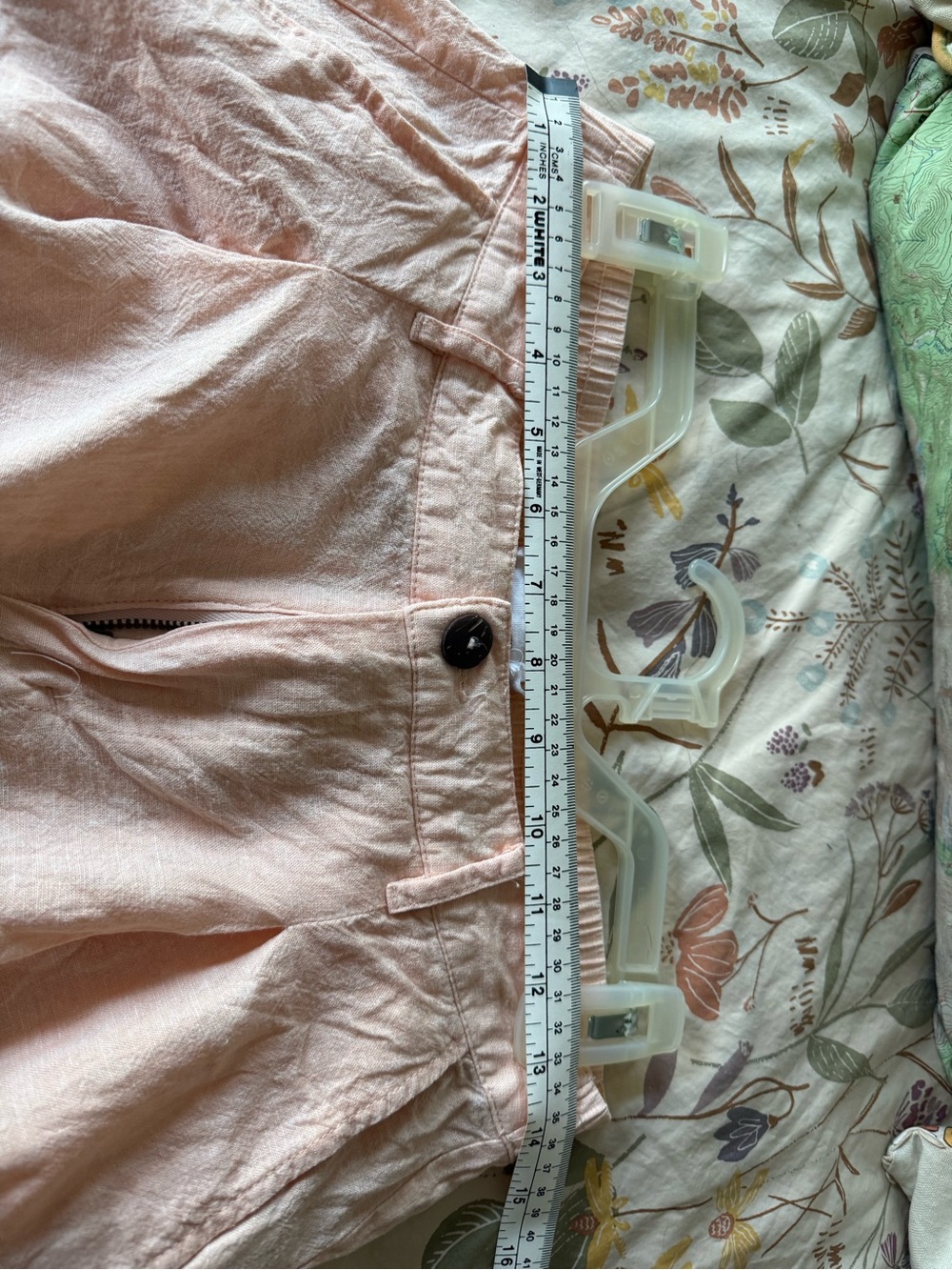 Carve Designs Peach Wide-Leg cropped pants - Picture 5 of 7